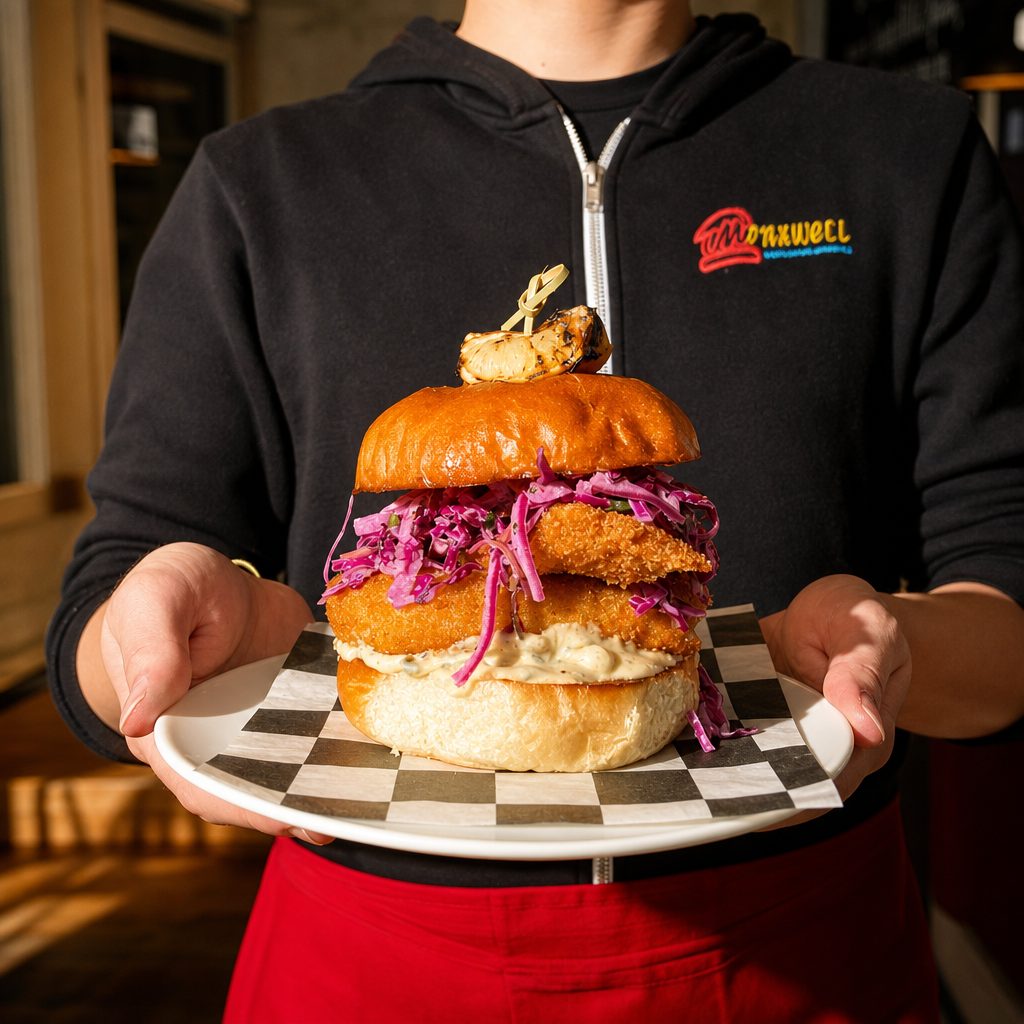 Max Fish-O-Filet (Includes choice of side).