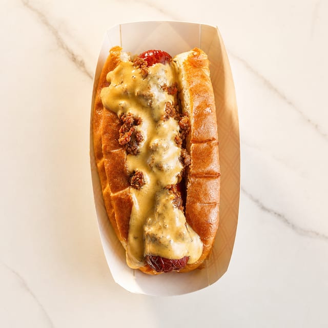 Chili Cheese Dog.